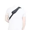 Shoulder Strap Mobilis ERGONOMIC SHOULDER STRAP Laptop Black Carabiner