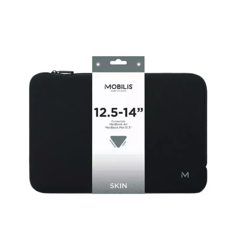 Sleeve case Mobilis Skin 35.6 cm (14 inch) Black Grey