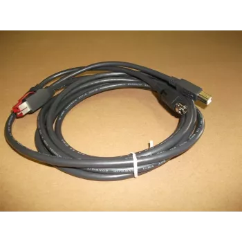 Epson 2218424 power cable Black 3 m PoweredUSB