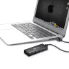 USB Hub j5create JUH340 4-Port USB 3.0 Black Aluminium