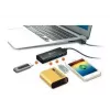 USB Hub j5create JUH340 4-Port USB 3.0 Black Aluminium