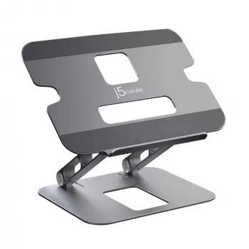 Laptop & tablet stand j5create JTS127-N Multi-Angle Aluminium Black Grey