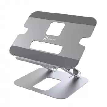 Laptop & tablet stand j5create JTS127-N Multi-Angle Aluminium Black Grey