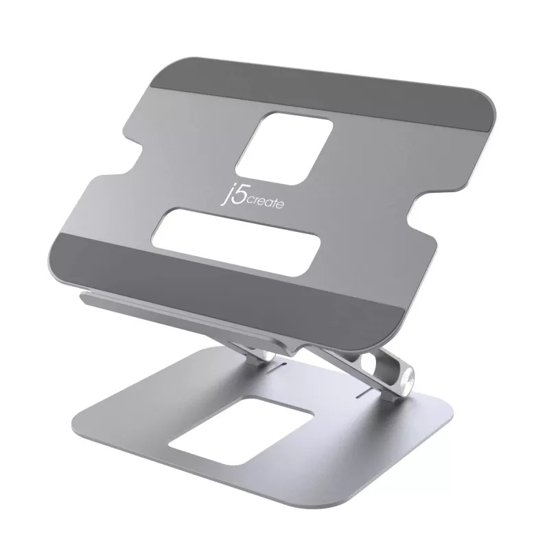Laptop & tablet stand j5create JTS127-N Multi-Angle Aluminium Black Grey