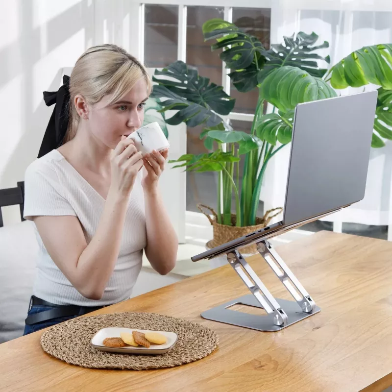Laptop & tablet stand j5create JTS127-N Multi-Angle Aluminium Black Grey