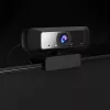 j5create JVCU100 USB™ HD Webcam with 360° Rotation, 1080p Video Capture Resolution, Black