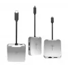 j5create JCD391 4K60 Elite USB-C® PD Multi-Port Adapter, Silver