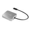 j5create JCD391 4K60 Elite USB-C® PD Multi-Port Adapter, Silver