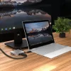 j5create JCD391 4K60 Elite USB-C® PD Multi-Port Adapter, Silver