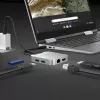 j5create JCD391 4K60 Elite USB-C® PD Multi-Port Adapter, Silver