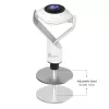 j5create JVCU360 360° All Around Webcam, 1080p Video Capture Resolution, White and Black