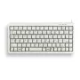 CHERRY Compact Keyboard, QWERTY, 83 keys, Combi USB/PS2, Light Grey