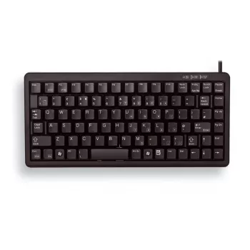 Compact Keyboard Cherry G84-4100LCAGB-2 QWERTY 83 keys Combi USB/PS/2 Black 1.75 m cable