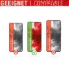 Displex Smart Glass (9H) for Samsung Galaxy S21 FE, Mounting Sticker, unbreakable, ultra-slim, invisible