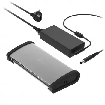 j5create JTD562 - 8K Thunderbolt™ 4 Docking Station - EU, Wired, Thunderbolt 4, 96 W, 3.5 mm, 10,100,1000 Mbit/s, Grey