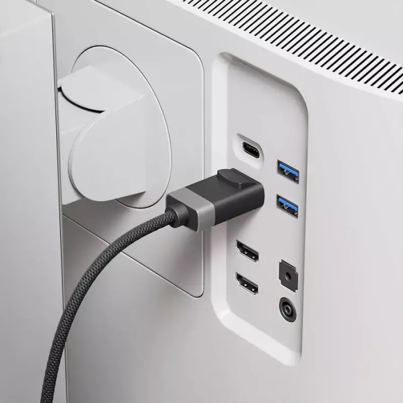 ALOGIC FUDP2-SGR DisplayPort cable 2 m Grey Black
