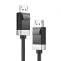 ALOGIC FUDP2-SGR DisplayPort cable 2 m Grey Black