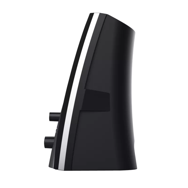Trust 24660 speaker set 5 W PC/Laptop Black, Metallic 2.0 channels