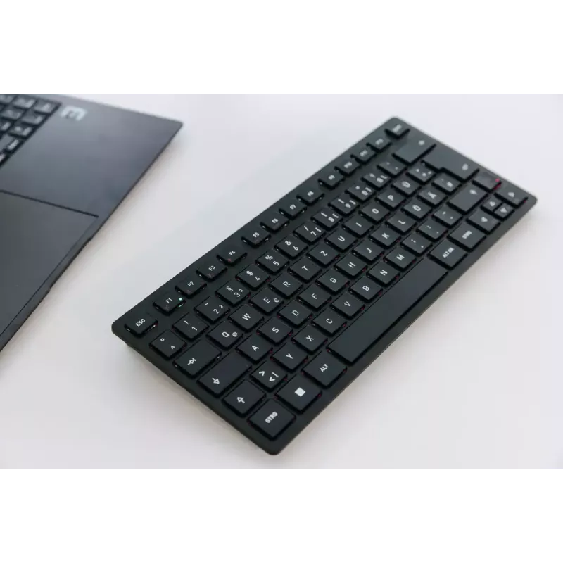 CHERRY KW 9200 MINI keyboard Universal USB + RF Wireless + Bluetooth QWERTY Nordic Black