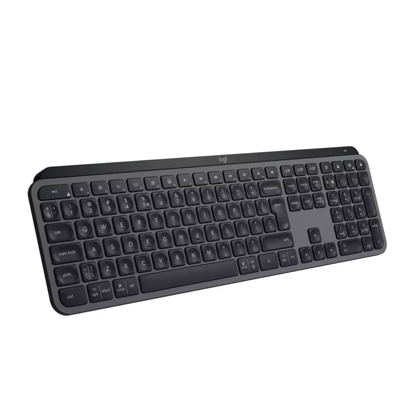 Logitech MX Keys S Keyboard Universal RF Wireless + Bluetooth AZERTY Belgian Graphite