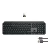 Logitech MX Keys S Keyboard Universal RF Wireless + Bluetooth AZERTY Belgian Graphite