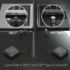 j5create JVW120 Wireless Extender for USB™ Cameras / Microphones / Speakers, Black