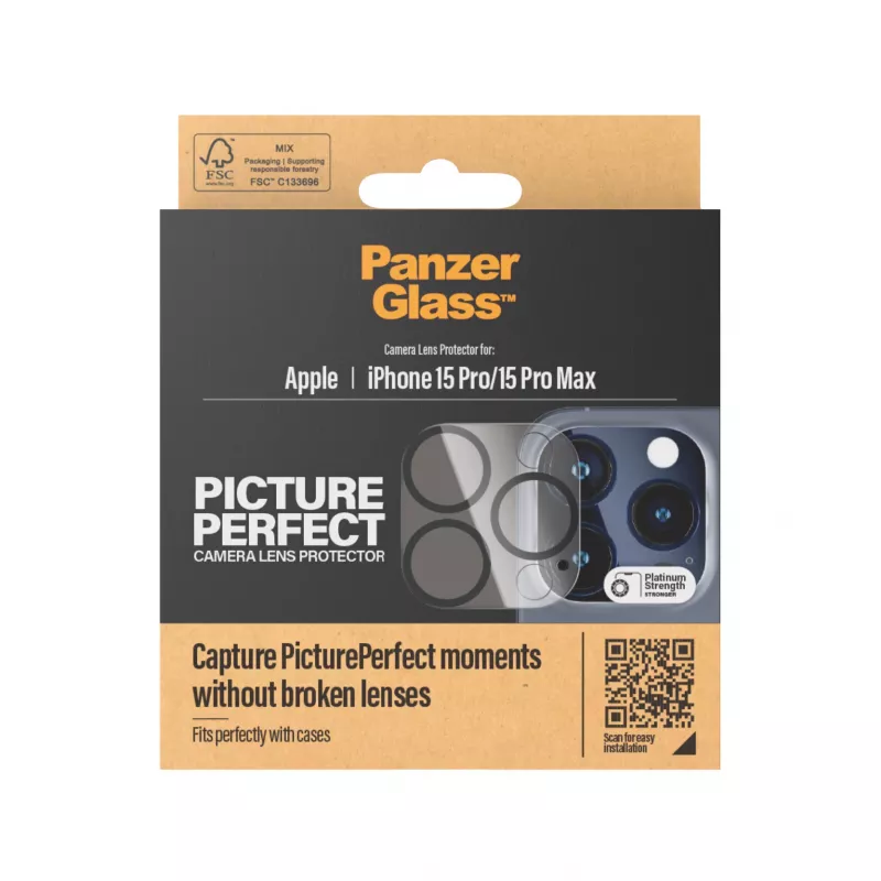 PanzerGlass ® PicturePerfect Camera Lens Protector iPhone 15 Pro | 15 Pro Max