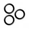 PanzerGlass ® Hoops® Metal Camera Lens Protector Black iPhone 15 Pro | 15 Pro Max