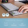 R-Go Tools Numeric keypad R-Go Numpad Break, ergonomic numeric keypad with break software, bluetooth, white