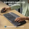 Logitech Wave Keys for Business Ergonomic Keyboard Full-size Wireless