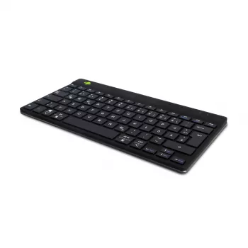 R-Go Tools Ergonomic keyboard R-Go Compact Break, compact keyboard with break software, QWERTZ (DE), Bluetooth, black