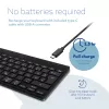 R-Go Tools Ergonomic keyboard R-Go Compact Break, compact keyboard with break software, QWERTZ (DE), Bluetooth, black