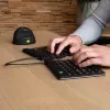 R-Go Tools Ergonomic keyboard R-Go Split Break with break software, ergonomic split keyboard, QWERTZ (DE), Bluetooth, black