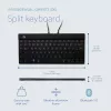 R-Go Tools Ergonomic keyboard R-Go Split Break with break software, ergonomic split keyboard, QWERTZ (DE), Bluetooth, black