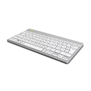 R-Go Tools Ergonomic keyboard R-Go Compact Break, compact keyboard with break software, QWERTZ (DE), Bluetooth, white
