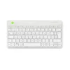 R-Go Tools Ergonomic keyboard R-Go Compact Break, compact keyboard with break software, QWERTZ (DE), Bluetooth, white