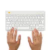 R-Go Tools Ergonomic keyboard R-Go Compact Break, compact keyboard with break software, QWERTZ (DE), Bluetooth, white