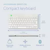 R-Go Tools Ergonomic keyboard R-Go Compact Break, compact keyboard with break software, QWERTZ (DE), Bluetooth, white