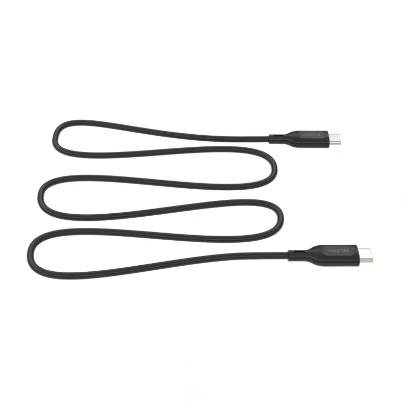 USB-C to USB-C charging cable 1 m — Zagg International mophie essentials, USB 2.0, Black