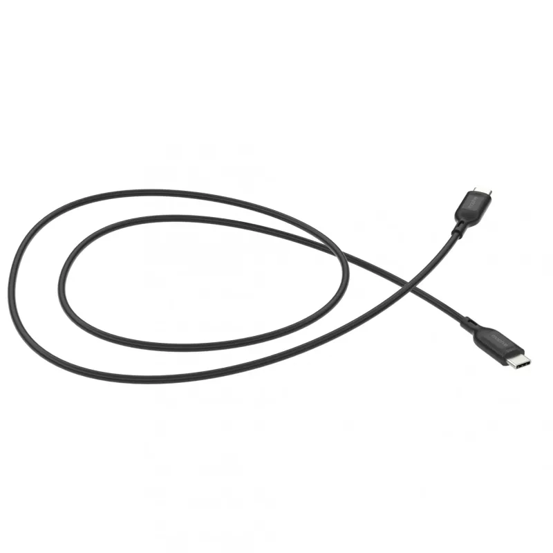 USB-C to USB-C charging cable 1 m — Zagg International mophie essentials, USB 2.0, Black