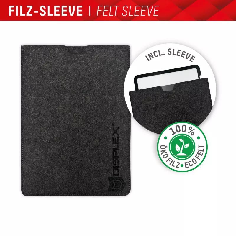 Displex TABLET PAPERSENSE for iPad Pro 11'' (1./2./3./4. Gen.)/Air (4./5. Gen.), removable writing or drawing film with Paper Feeling