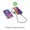 Power adapter Zagg 50W 2x USB-C White — Zagg mophie essentials