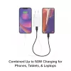 Power adapter Zagg 50W 2x USB-C White — Zagg mophie essentials