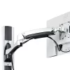 StarTech.com Wall Mount Workstation, VESA Mount For 32 inch Monitors (22lb/10kg), Fully Articulating Single Monitor Mount & Keyboard Tray w/Desktop Computer/PC Bracket, Standing Desk
