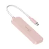 USB-C Hub j5create JCH342ER-N 4-Port Type-C Type-A Gen 2 10000 Mbit/s Rose