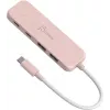 USB-C Hub j5create JCH342ER-N 4-Port Type-C Type-A Gen 2 10000 Mbit/s Rose