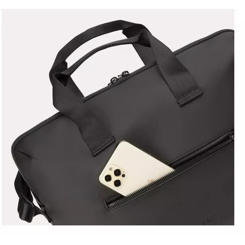 Briefcase Tucano Gommo 40.6 cm (16 inch) Black Carrying handle Shoulder strap