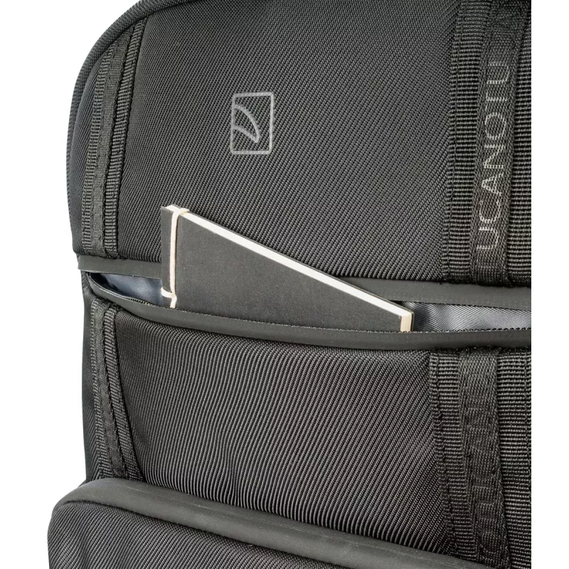 Casual backpack Tucano Sole Gravity Black Fabric Width 340mm Depth 210mm Height 490mm