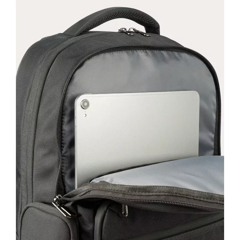 Casual backpack Tucano Sole Gravity Black Fabric Width 340mm Depth 210mm Height 490mm