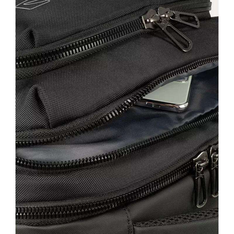 Casual backpack Tucano Marte Gravity Black Fabric